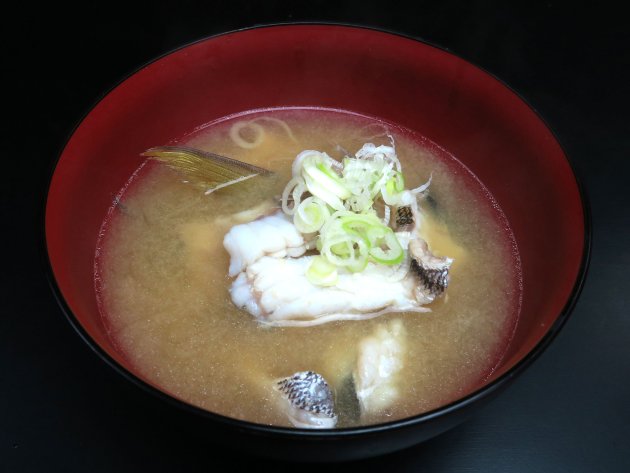 ウメイロのみそ汁