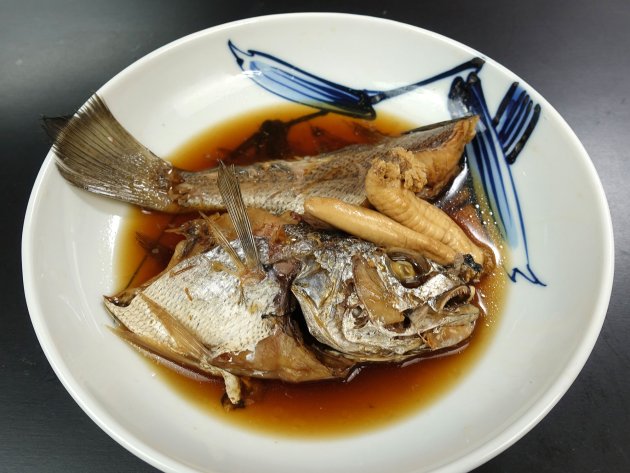 クログチの煮つけ
