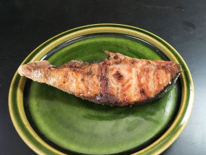 ツムブリの塩焼き