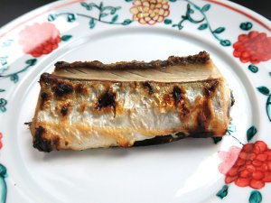 オキザヨリの若狭焼き