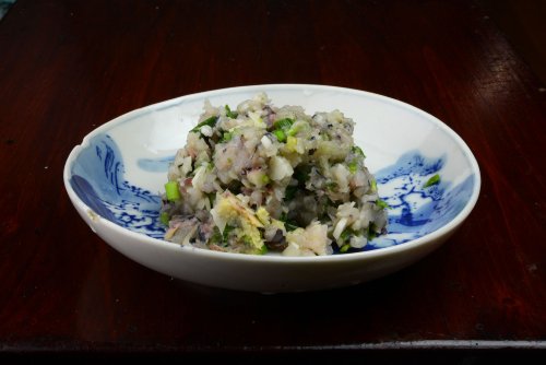炭焼きのたたきなます