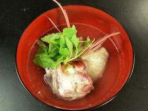 チダイの潮汁