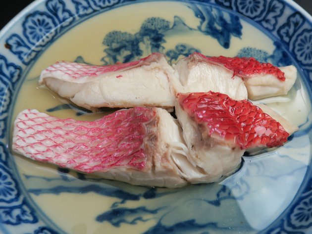 ハマダイの煮つけ