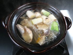 アオハタの鍋
