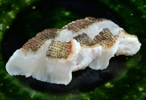 アラカブオコゼの湯がけ（ギョブの湯がけ）