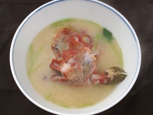 シモフリハタのみそ汁