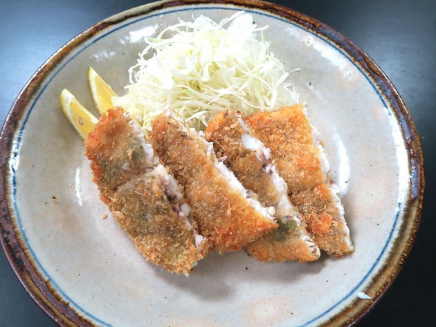 カイワリのフライ