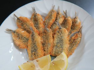 カタクチイワシのフライ<