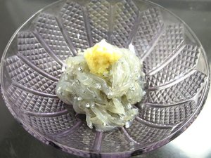 カタクチイワシの生しらす