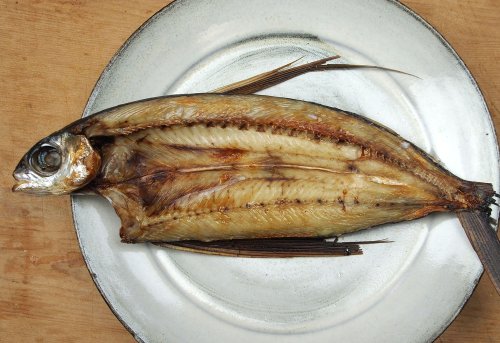 ハマトビウオの開き干し