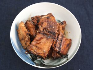 カツオの中落ちの煮つけ