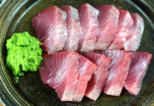 カツオの刺身に高知のぬた