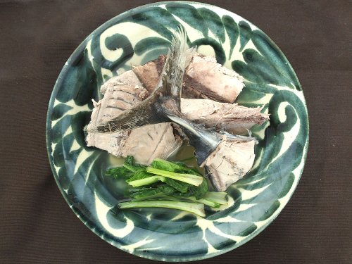 かつおの塩炊き