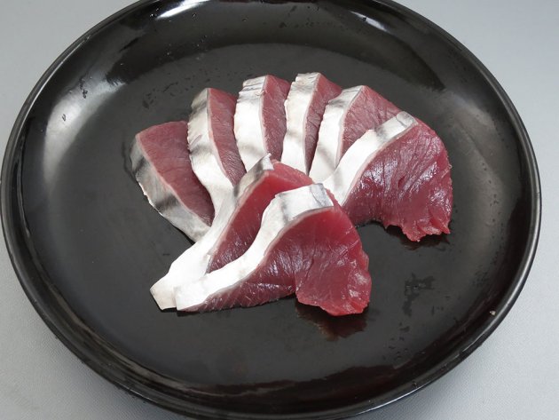 鰹銀皮造り