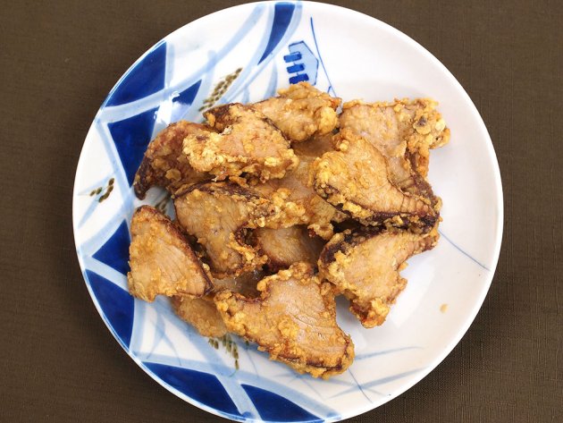 カツオの竜田揚げ