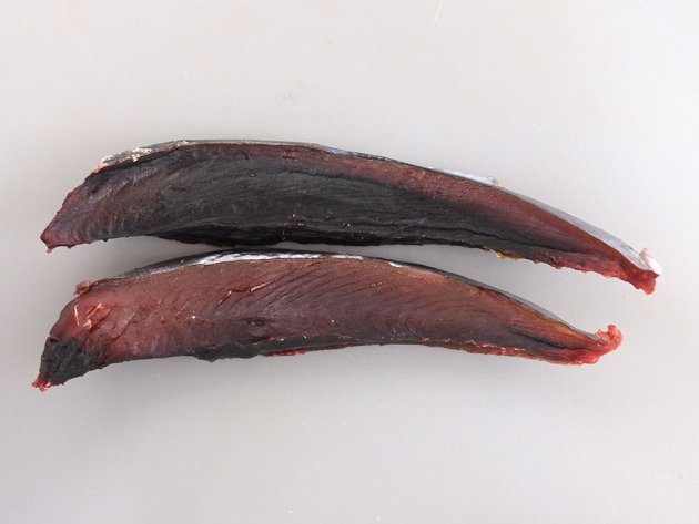 カツオの血合い焼き