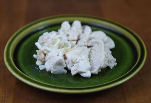 たこどうぐの塩ゆで（ミズダコの内臓の塩ゆで）