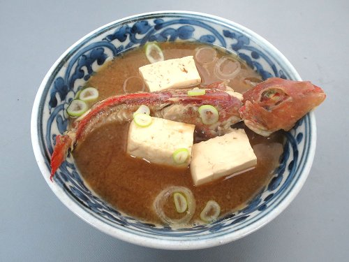 金頭の味噌汁