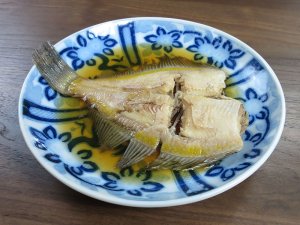 スナガレイの煮つけ