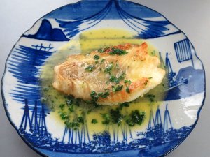 石ガレイのムニエル