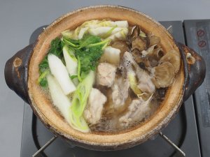 あんこう鍋東京風しょうゆ仕立て