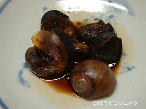 ツメガタイの煮貝