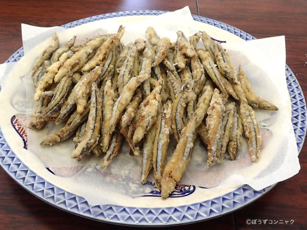 キビナゴの唐揚げ