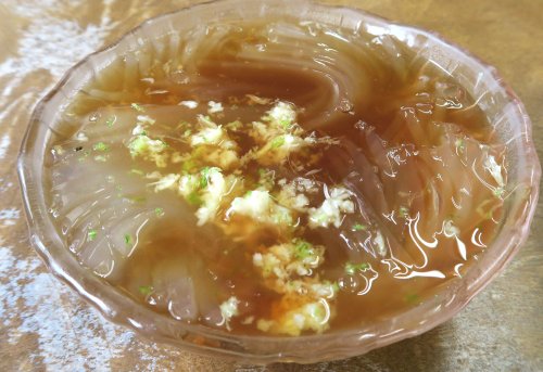 はりめ煮干しのところてん