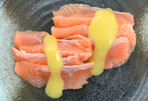 ビワマスの洗い