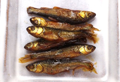 もろこ甘露煮（もろこの佃煮、もろこ煮つけ）