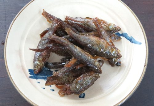 もろこ甘露煮