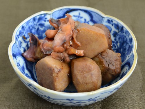 タルイカと里芋煮