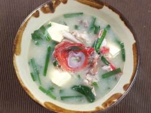 キンメダイのみそ汁