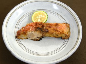 キンメダイの塩焼き