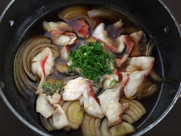 キンメダイの魚すき
