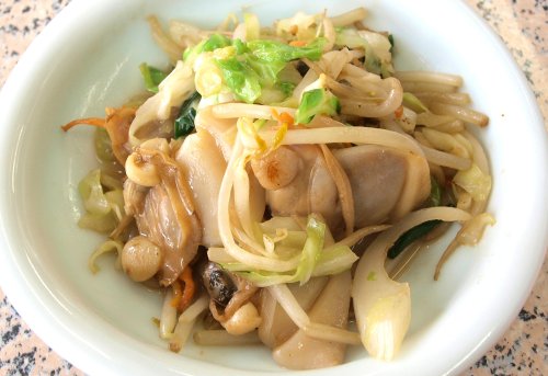 白貝の野菜炒め（シロガイの野菜炒め）