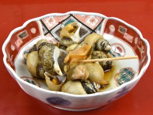 中ばいの煮つけ