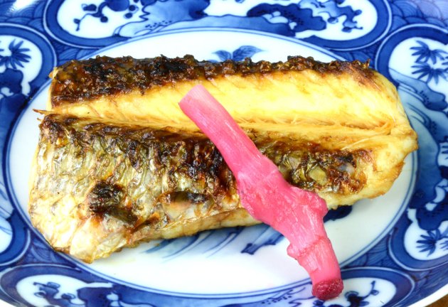 ワニエソの若狭焼き