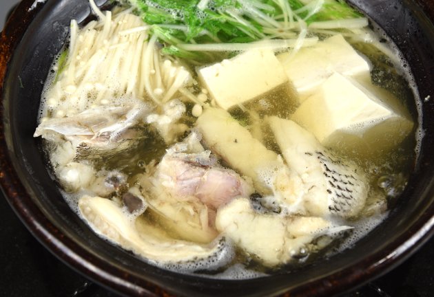 チヌちり鍋