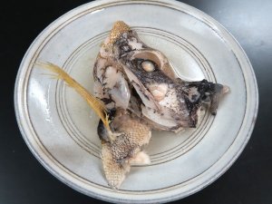 テングダイの酒塩煮