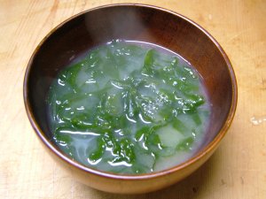 ヒロメのみそ汁