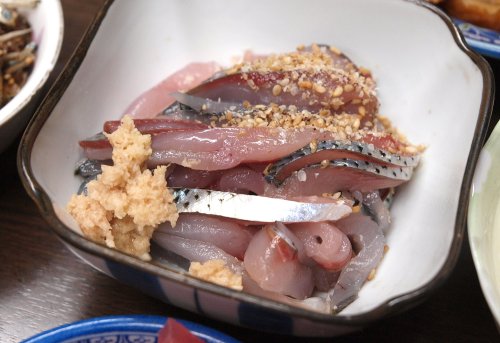 このしろの刺身