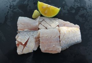 ツバメコノシロの酢じめ