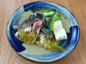 スジブダイの塩煮