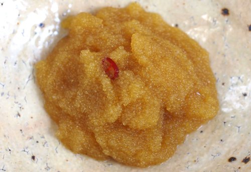 氷下魚子醤油漬