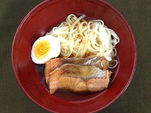 ますのあんかけ（鱒のあんかけうどん）