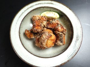 カンムリベラの竜田揚げ