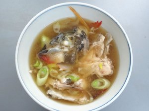 イソフエフキのみそ汁