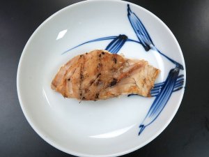 イシフエダイの塩焼き