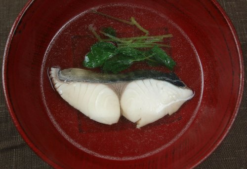 サワラの吸いもの